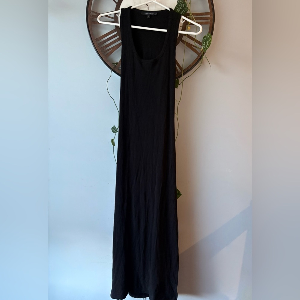 Dynamite Classic Black Maxi Dress
